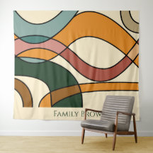 Nom de famille abstrait serein et doux de la savan