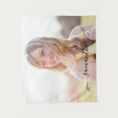 Tenture Nom de la signature de la boîte de découpe (Devant)