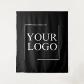 Tenture Nom de l'entreprise Ajouter un logo Entreprise Pro (Devant)