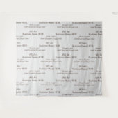 Tenture Nom de l'entreprise, événements de branding de slo (Devant (Horizontal))