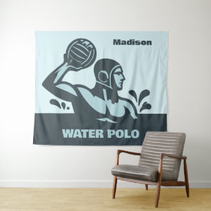 Tenture Nom personnalisé Water Polo