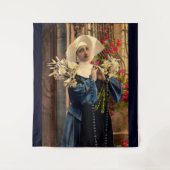 Tenture nonne bleue vers 1910 (Devant)