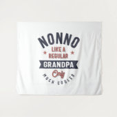 Tenture Nonno comme un grand-père régulier seulement beauc (Devant (Horizontal))