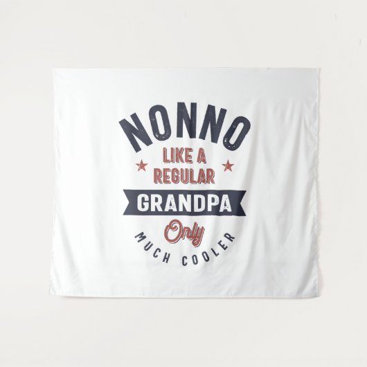 Tenture Nonno comme un grand-père régulier seulement beauc (Devant (Horizontal))