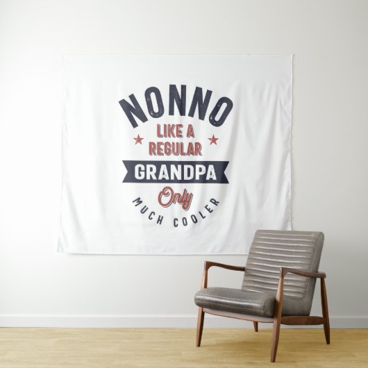 Tenture Nonno comme un grand-père régulier seulement beauc (En situation (horizontale))