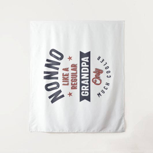 Tenture Nonno comme un grand-père régulier seulement beauc (Devant)