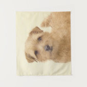 Tenture Norfolk Terrier Peinture - Art Chien original (Devant)