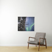 Tenture Northern Lights Norvège (En situation (horizontale))