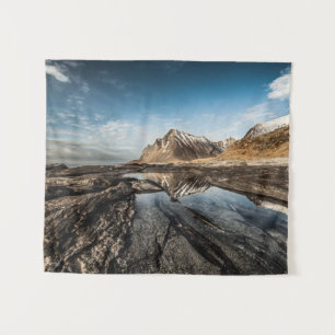 Tenture Norvège Lofoten Paysage Photo