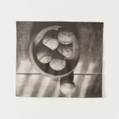 Tenture Nostalgie du baseball - Baseballs (Devant (Horizontal))