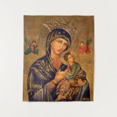 Tenture Notre Dame De L'Aide Perpétuelle (Devant)