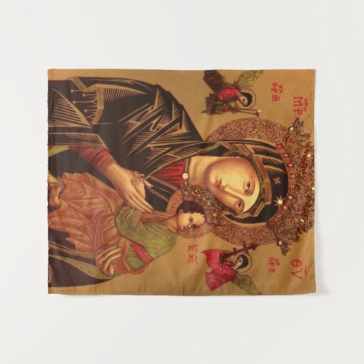 Tenture Notre Dame De Perpetual Aide Version originale (Devant (Horizontal))