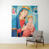 Tenture Notre-Dame de Perpétuel aide catholique (En situation)