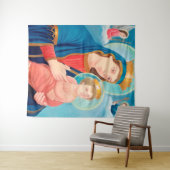 Tenture Notre-Dame de Perpétuel aide catholique (En situation (horizontale))