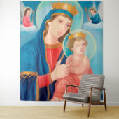 Tenture Notre-Dame de Perpétuel aide catholique (En situation)