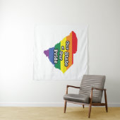 Tenture Notre État de notre fierté| Caroline du Sud (En situation (horizontale))