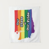 Tenture Notre État de notre fierté| Washington (Devant)