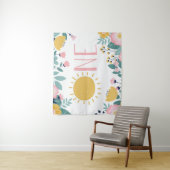 Tenture Notre petit soleil Boho floral ONE (En situation)