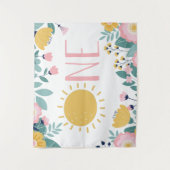 Tenture Notre petit soleil Boho floral ONE (Devant)