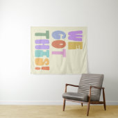 Tenture Nous avons ce Citation Inspirante Mignon Pastel (En situation (horizontale))