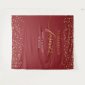 Tenture Nous avons décidé sur Forever Mariage Backdrop (Devant (Horizontal))