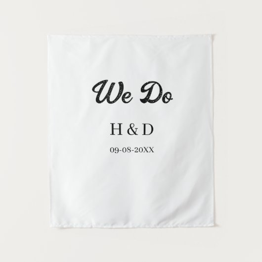 TENTURE NOUS FAISONS COUPLE NOM LETTRE DATE DE MARIAGE SIM (Devant)