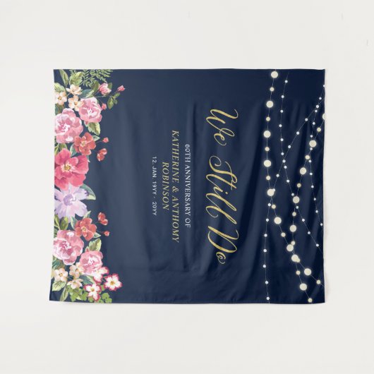 Tenture Nous le faisons toujours | String Lights 50 Annive (Devant (Horizontal))