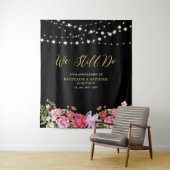 Tenture Nous le faisons toujours | String Lights 50 Annive (En situation)