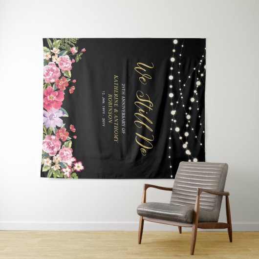 Tenture Nous le faisons toujours | String Lights 50 Annive (En situation (horizontale))