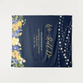 Tenture Nous le faisons toujours | String Lights Mariage A (Devant (Horizontal))