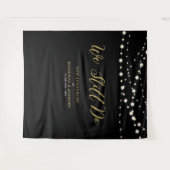 Tenture Nous le faisons toujours | String Lights Mariage A (Devant (Horizontal))