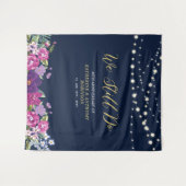 Tenture Nous le faisons toujours | String Lights Mariage A (Devant (Horizontal))