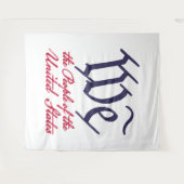 Tenture Nous le peuple 2 (Devant (Horizontal))