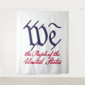 Tenture Nous le peuple 2 (Devant)