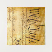 Tenture Nous le peuple - Constitution (Devant (Horizontal))