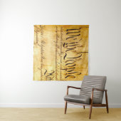 Tenture Nous le peuple - Constitution (En situation (horizontale))