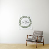 Tenture Nous nous sommes enfuis Signe (En situation)