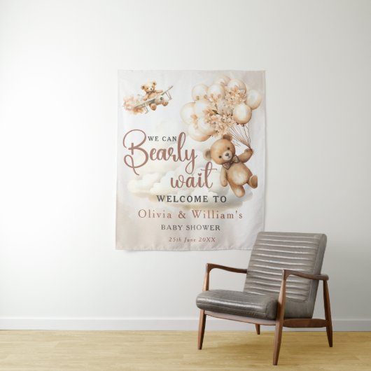 Tenture Nous pouvons difficilement attendre Mignon bébé ou (En situation)