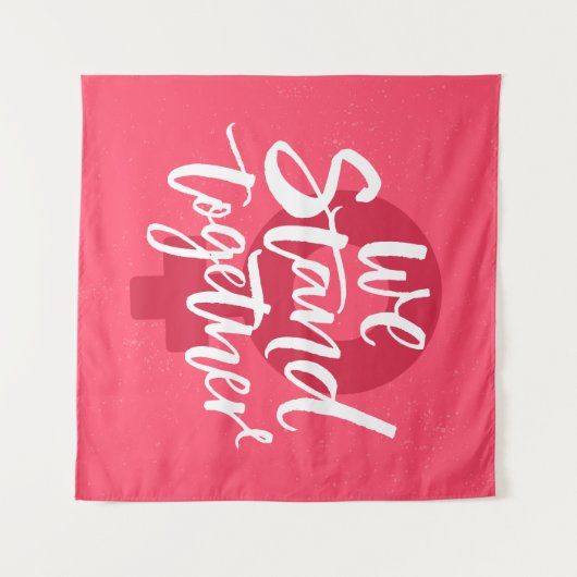 Tenture Nous Sommes Ensemble (Devant (Horizontal))