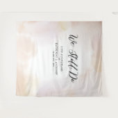 Tenture Nous sommes toujours ensemble | Noces de mariage à (Devant (Horizontal))