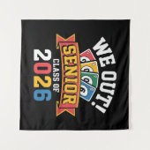 Tenture Nous sortons de la promotion 2026 (Devant (Horizontal))