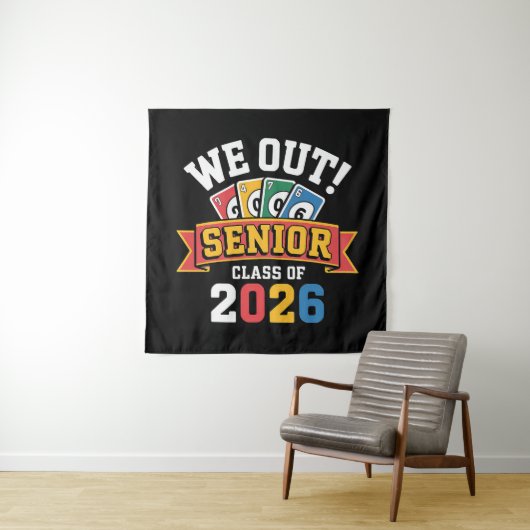 Tenture Nous sortons de la promotion 2026 (En situation)