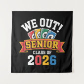 Tenture Nous sortons de la promotion 2026 (Devant)