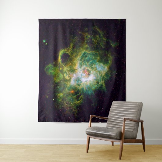 Tenture Nouvelle étoile Grosse (En situation)