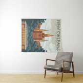 Tenture Nouvelle-Orléans (En situation (horizontale))