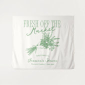 Tenture Nouvellement sur le marché Fête de douche de maria (Devant (Horizontal))