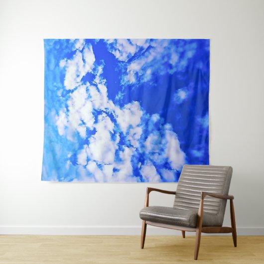 Tenture Nuages (En situation (horizontale))