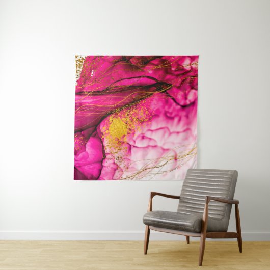 Tenture Nuages Abstraits-ART. Une créativité transparente. (En situation)