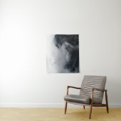 Tenture Nuages blancs sur les sombres montagnes rocheuses (En situation)