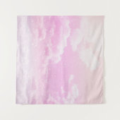 Tenture Nuages Dreamy Blush Nebula Bliss 1 (Devant (Horizontal))